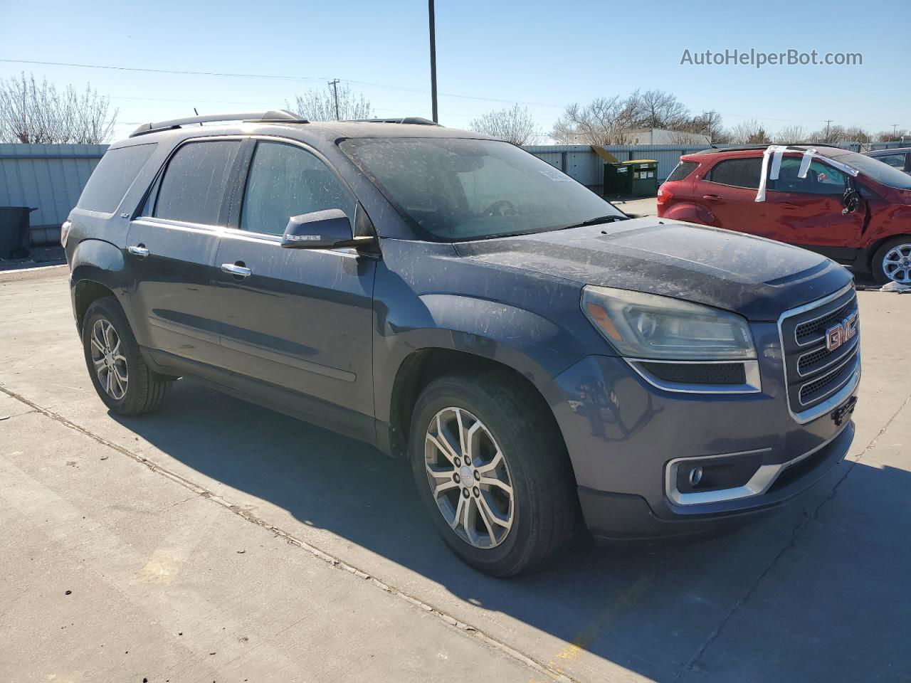 2013 Gmc Acadia Slt-2 Gray vin: 1GKKRSKD5DJ185760