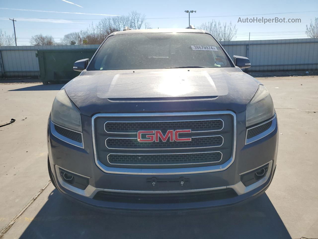 2013 Gmc Acadia Slt-2 Серый vin: 1GKKRSKD5DJ185760