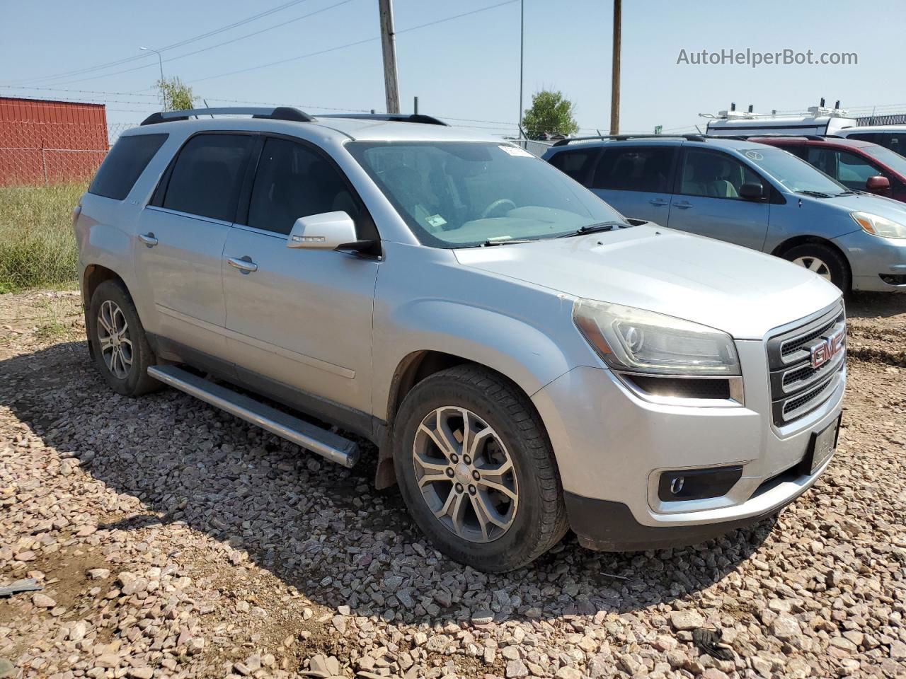 2013 Gmc Acadia Slt-2 Серебряный vin: 1GKKRSKD7DJ180477