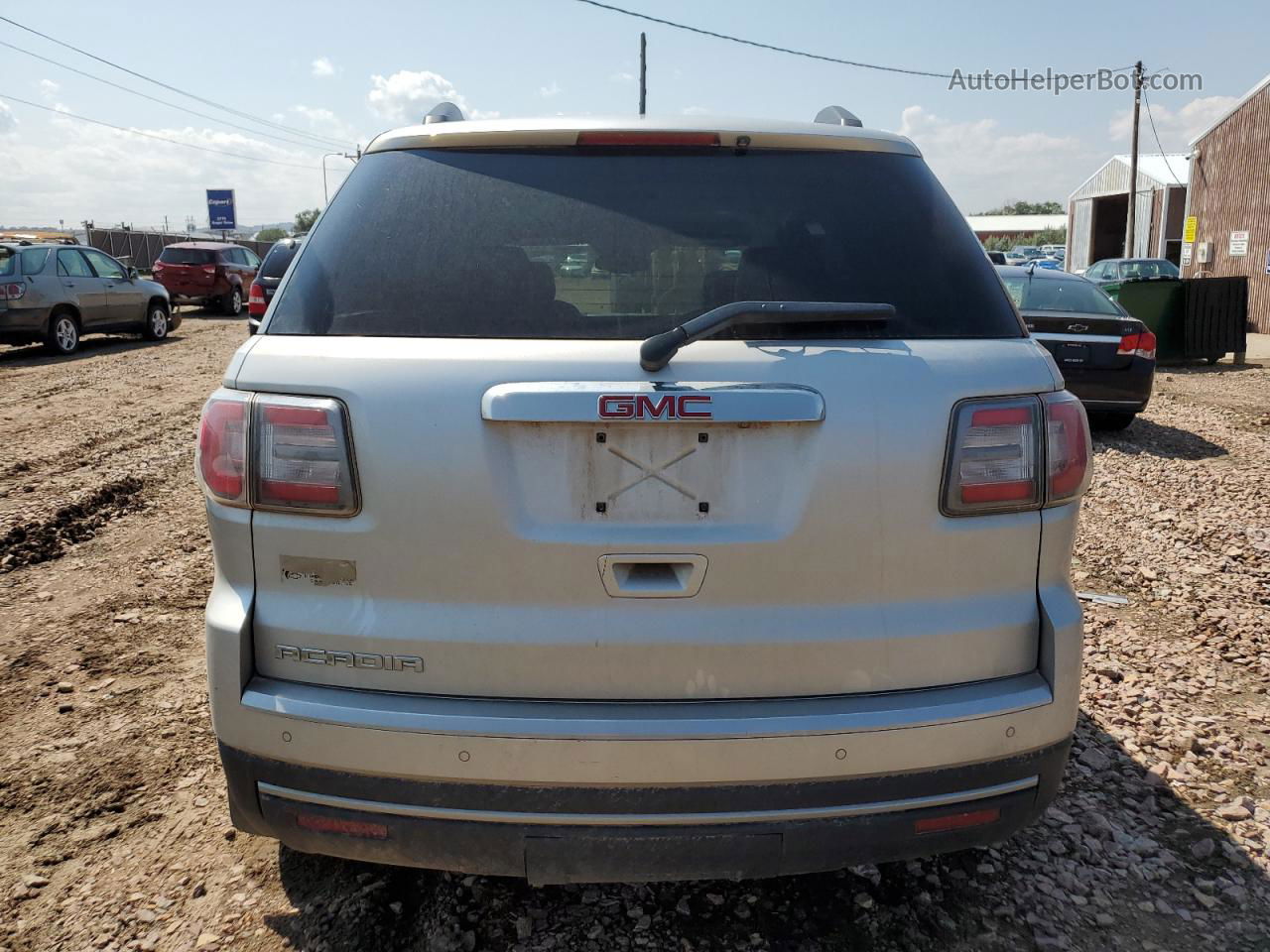 2013 Gmc Acadia Slt-2 Silver vin: 1GKKRSKD7DJ180477