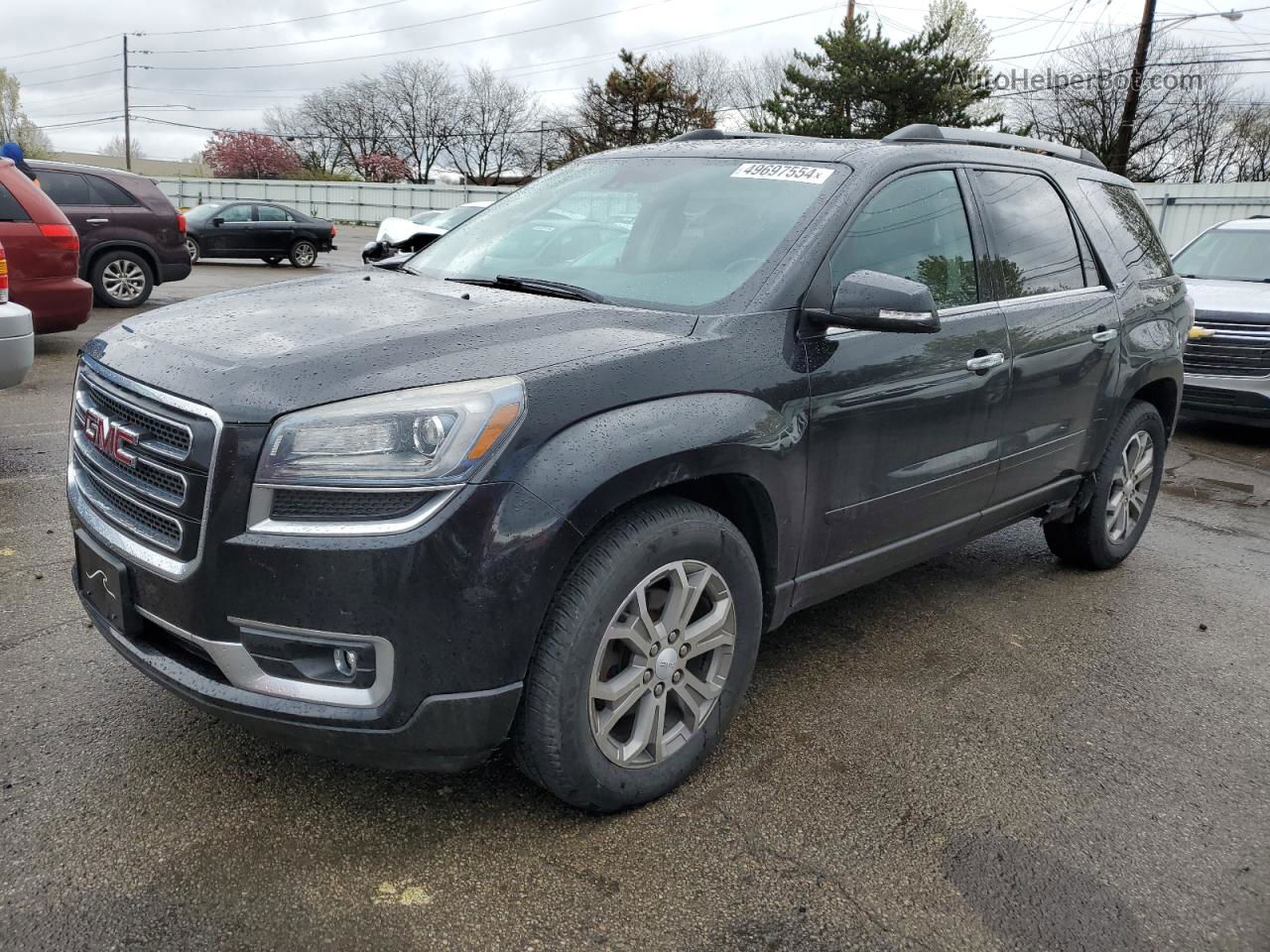 2014 Gmc Acadia Slt-2 Black vin: 1GKKRSKD7EJ142507