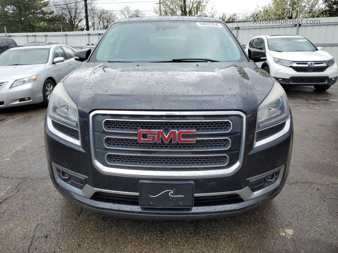 2014 Gmc Acadia Slt-2 Black vin: 1GKKRSKD7EJ142507