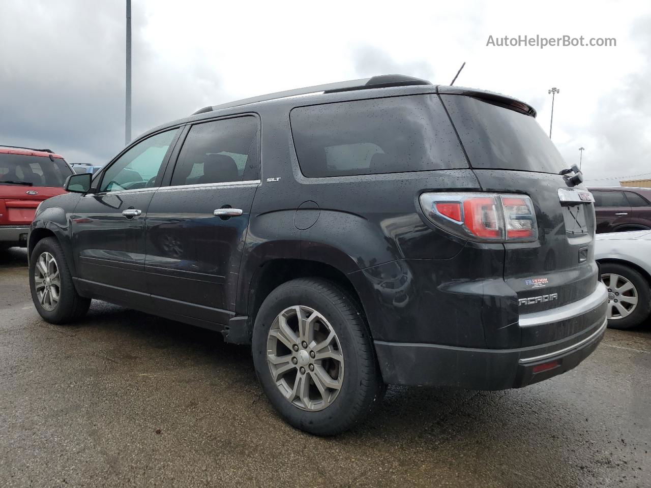 2014 Gmc Acadia Slt-2 Black vin: 1GKKRSKD7EJ142507