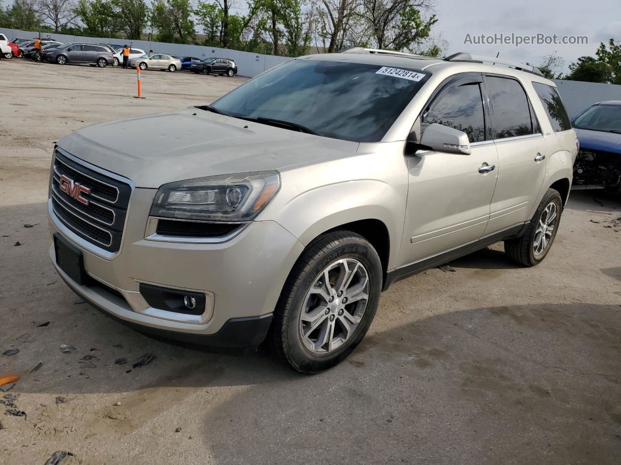 2015 Gmc Acadia Slt-2 Gray vin: 1GKKRSKD7FJ134120