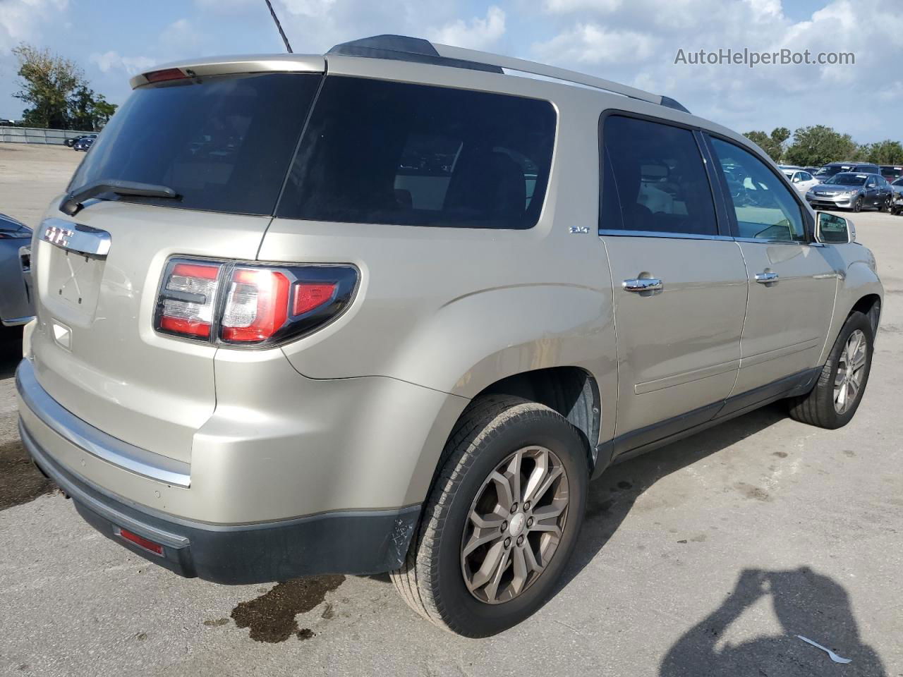 2013 Gmc Acadia Slt-2 Gold vin: 1GKKRSKD8DJ153594