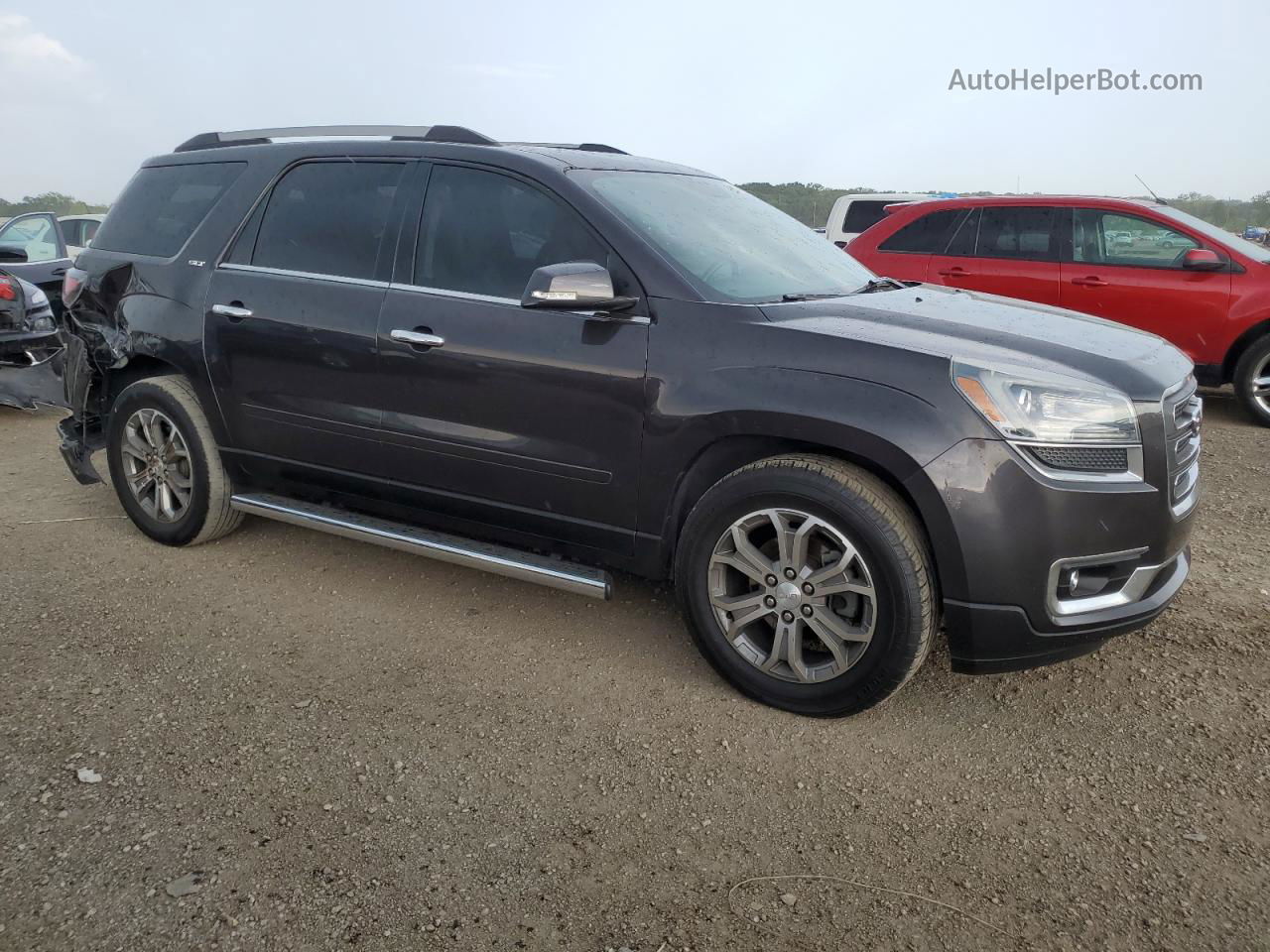 2014 Gmc Acadia Slt-2 Gray vin: 1GKKRSKD8EJ362366