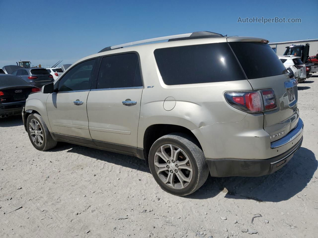 2013 Gmc Acadia Slt-2 Бежевый vin: 1GKKRSKD9DJ100161