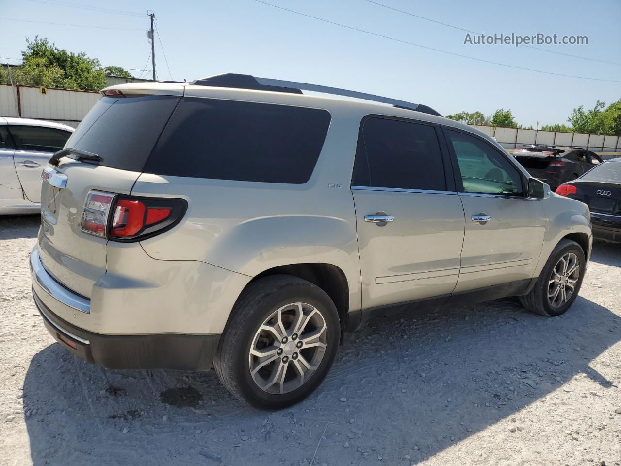 2013 Gmc Acadia Slt-2 Бежевый vin: 1GKKRSKD9DJ100161