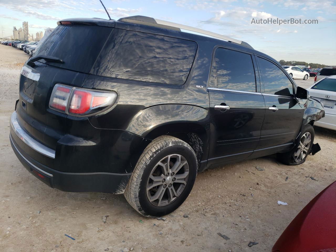 2014 Gmc Acadia Slt-2 Black vin: 1GKKRSKD9EJ158143