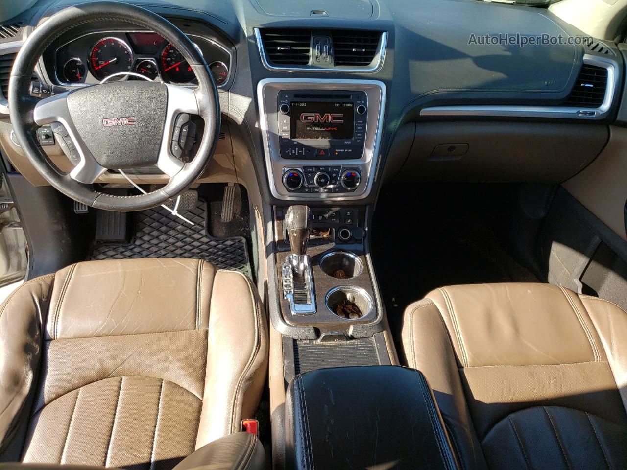 2014 Gmc Acadia Slt-2 Серебряный vin: 1GKKRSKD9EJ180191