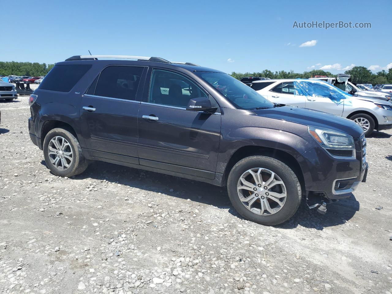 2014 Gmc Acadia Slt-2 Charcoal vin: 1GKKRSKDXEJ267579