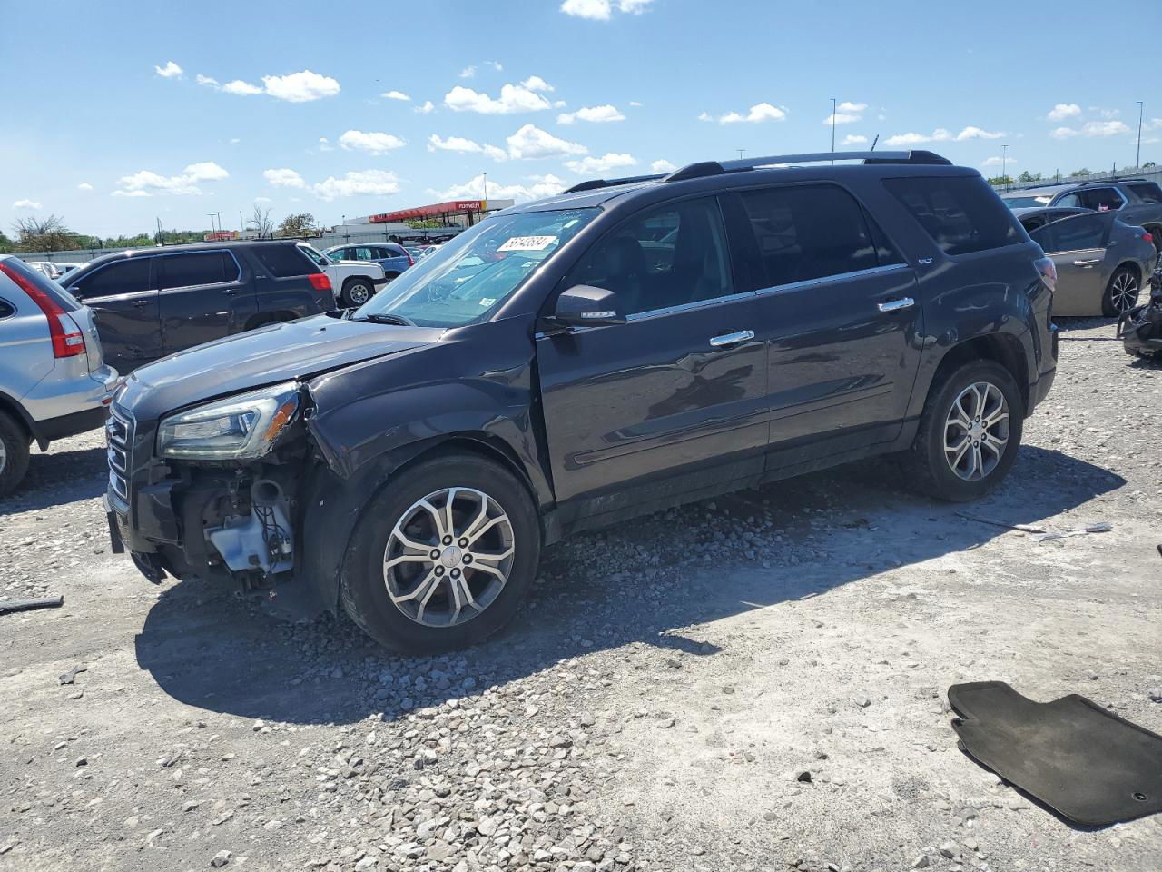 2014 Gmc Acadia Slt-2 Charcoal vin: 1GKKRSKDXEJ267579