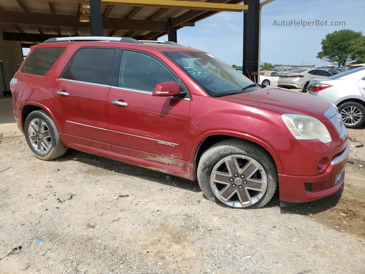 2012 Gmc Acadia Denali Red vin: 1GKKRTED0CJ134098