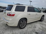 2012 Gmc Acadia Denali White vin: 1GKKRTED1CJ163402