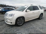 2012 Gmc Acadia Denali White vin: 1GKKRTED1CJ308289