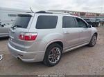 2012 Gmc Acadia Denali Silver vin: 1GKKRTED1CJ338327