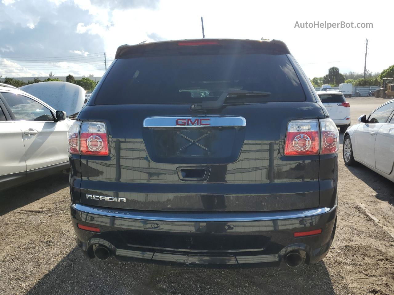 2012 Gmc Acadia Denali Black vin: 1GKKRTED2CJ285976