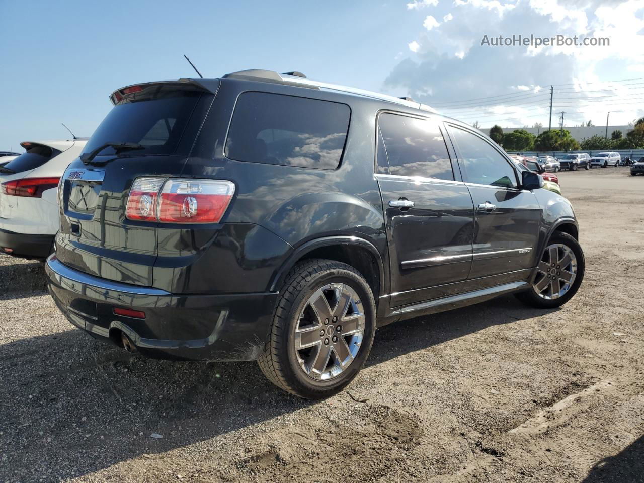 2012 Gmc Acadia Denali Black vin: 1GKKRTED2CJ285976