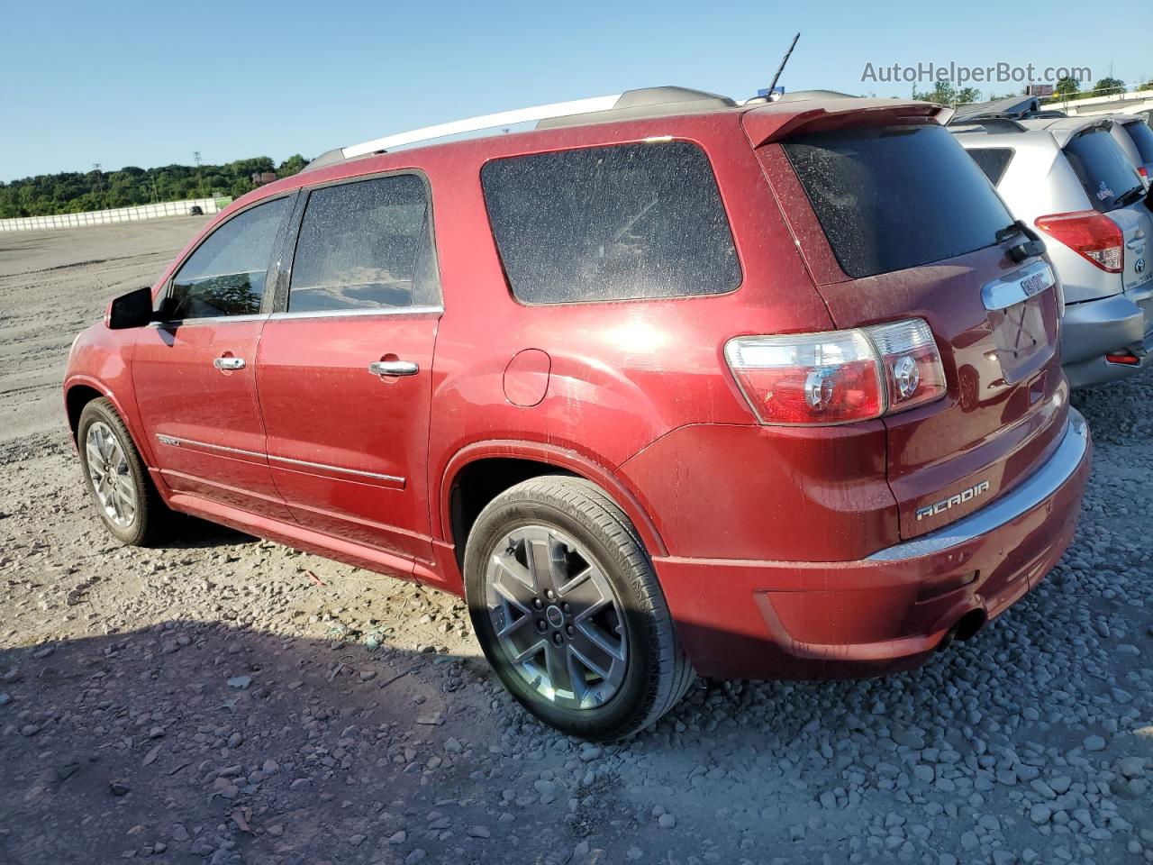 2012 Gmc Acadia Denali Бордовый vin: 1GKKRTED4CJ189363