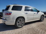 2012 Gmc Acadia Denali White vin: 1GKKRTED4CJ291245