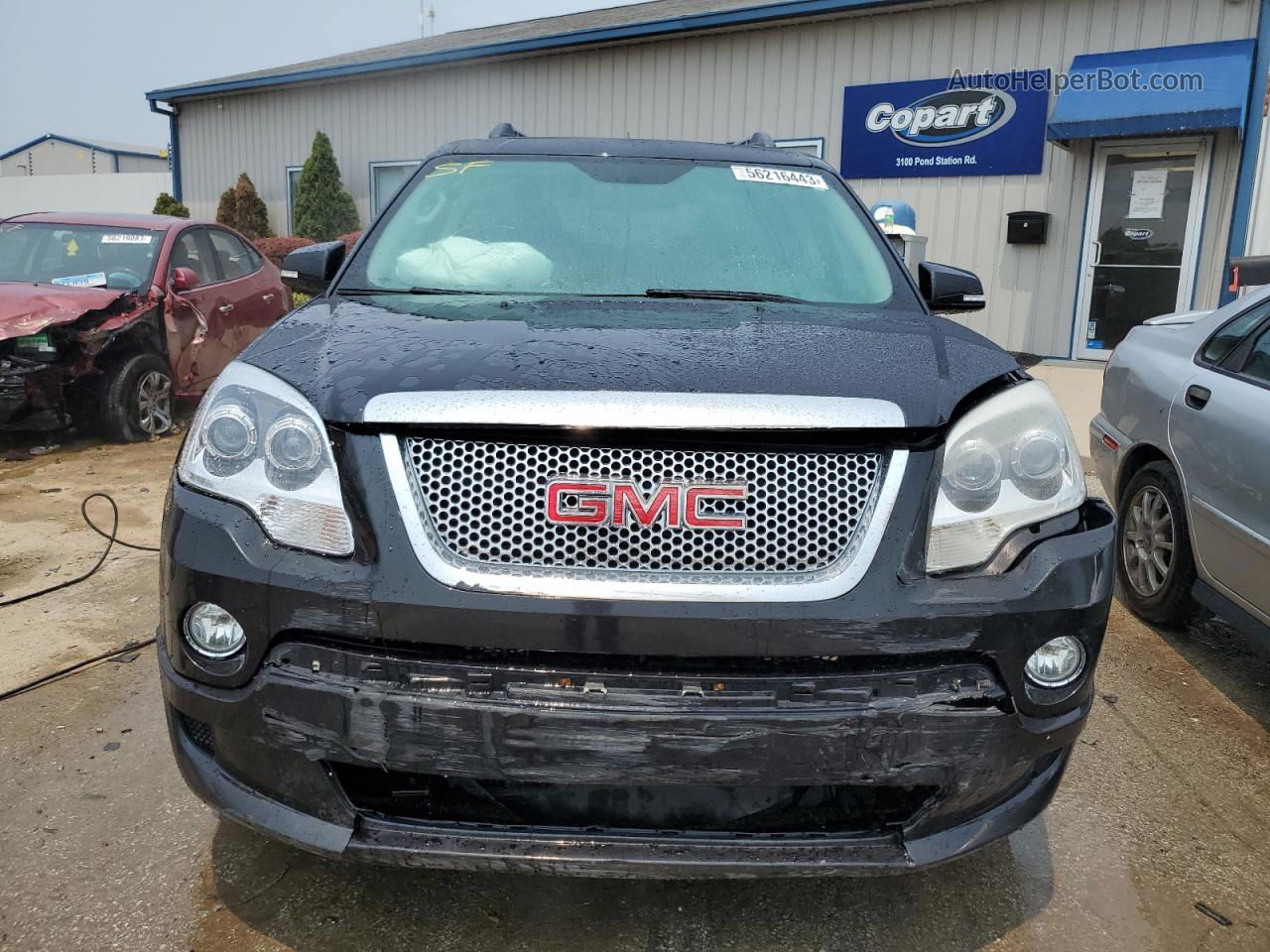 2012 Gmc Acadia Denali Черный vin: 1GKKRTED4CJ292170