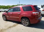 2012 Gmc Acadia Denali Red vin: 1GKKRTED4CJ370298