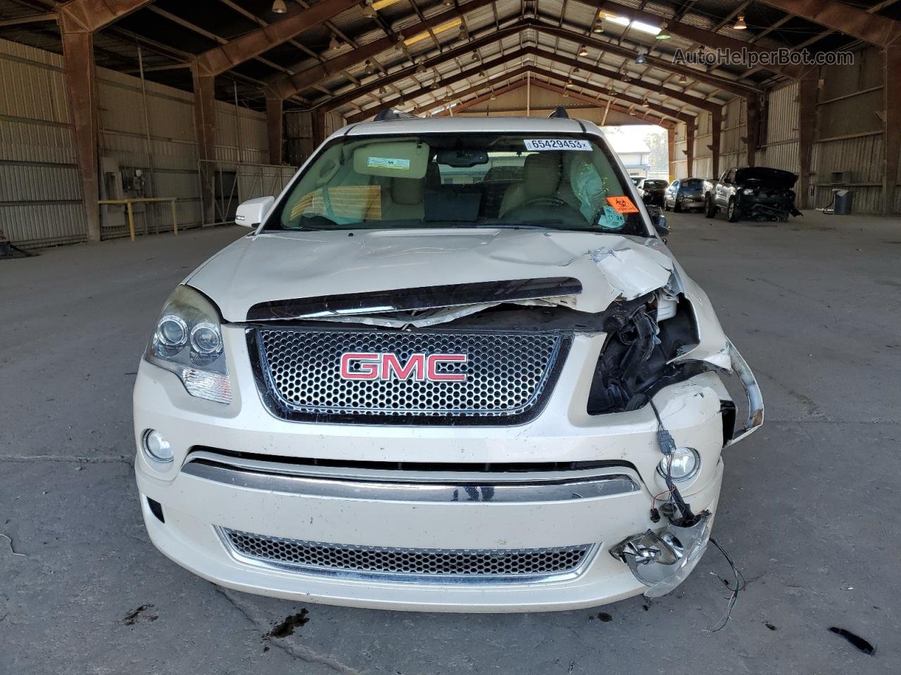 2012 Gmc Acadia Denali Белый vin: 1GKKRTED4CJ394648