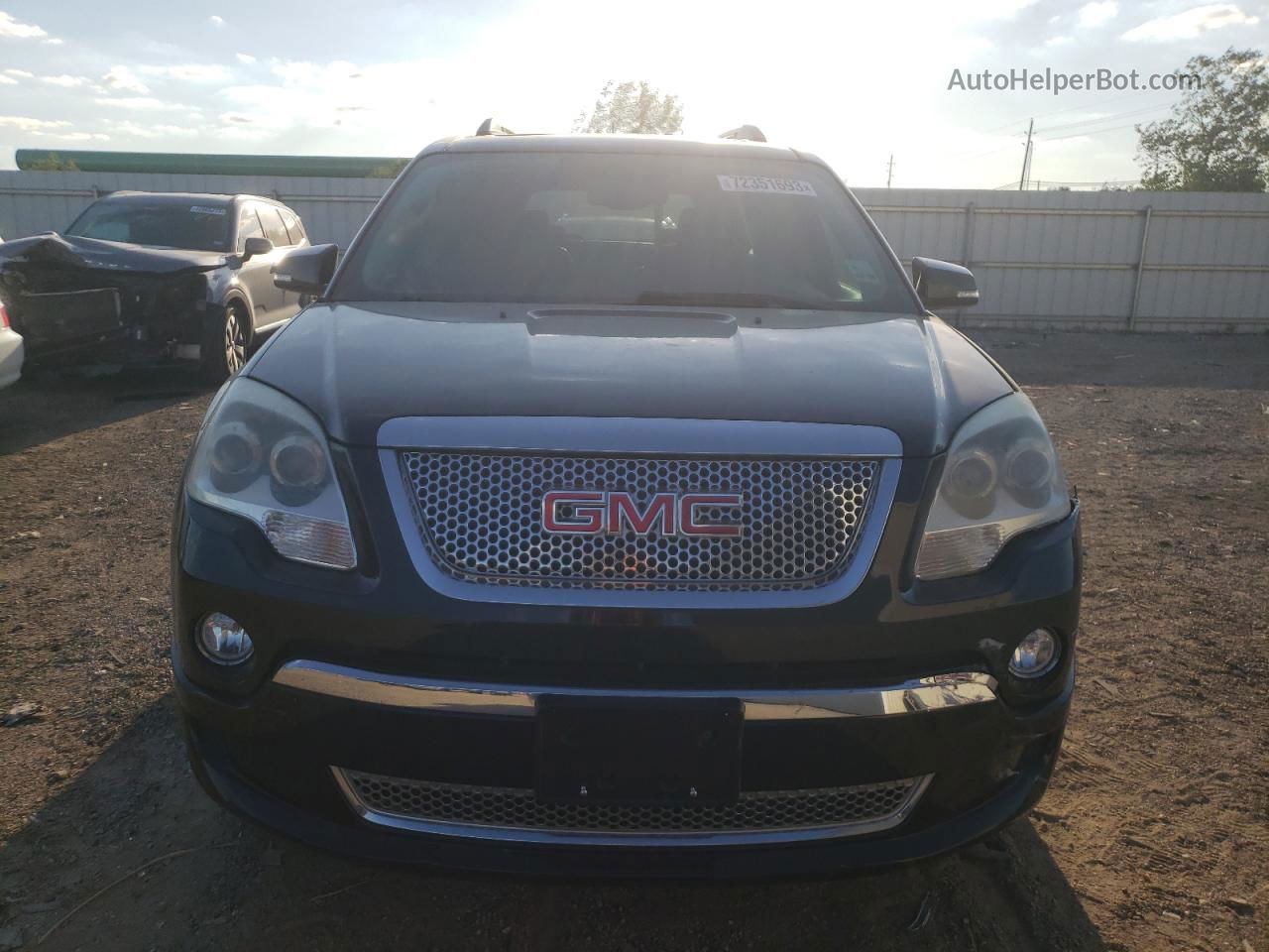 2012 Gmc Acadia Denali Black vin: 1GKKRTED7CJ251628