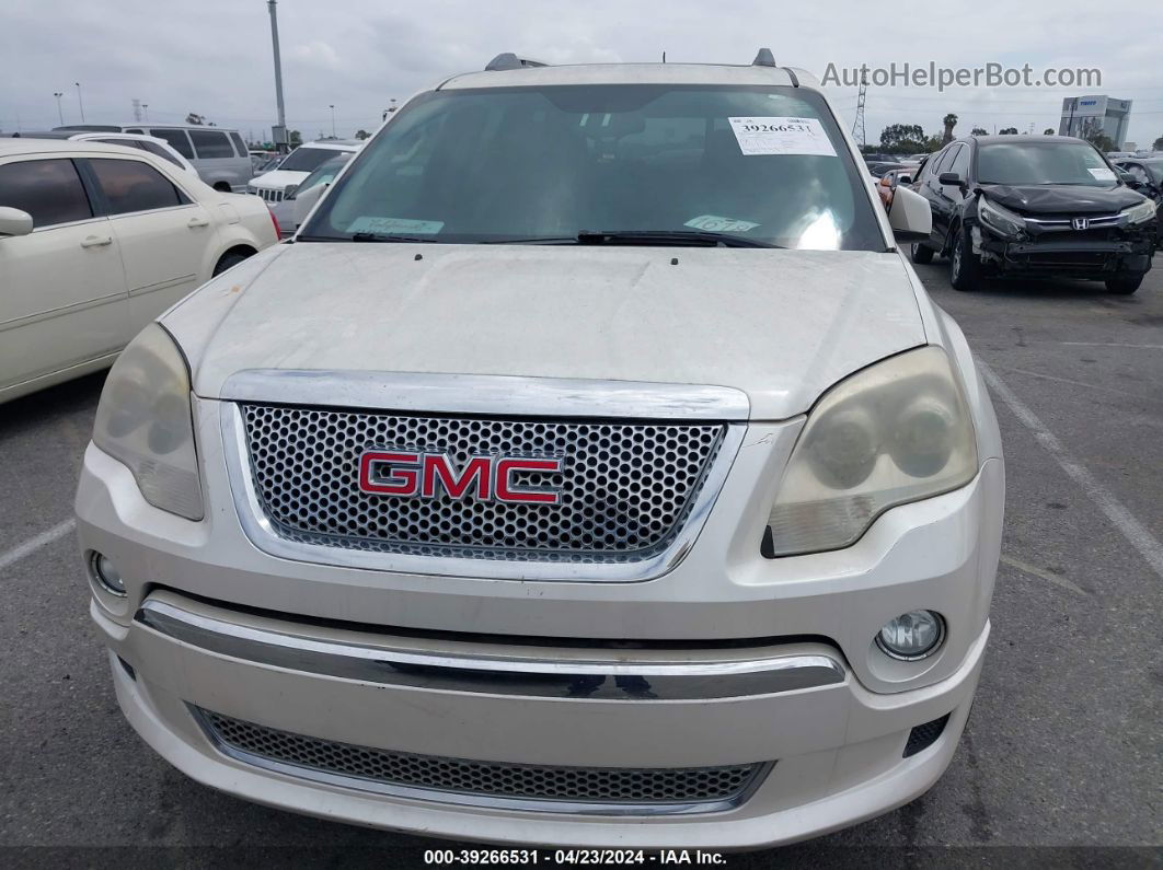 2012 Gmc Acadia Denali Cream vin: 1GKKRTED8CJ272777