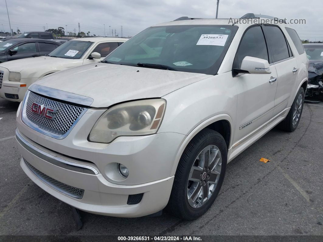 2012 Gmc Acadia Denali Кремовый vin: 1GKKRTED8CJ272777