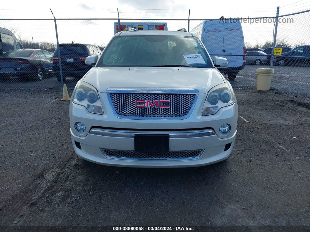 2012 Gmc Acadia Denali Белый vin: 1GKKRTED8CJ287831