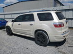 2012 Gmc Acadia Denali White vin: 1GKKRTED8CJ325767