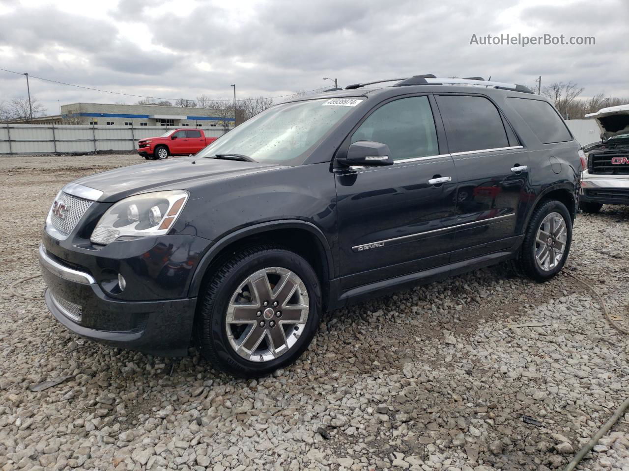 2012 Gmc Acadia Denali Black vin: 1GKKRTED8CJ389209