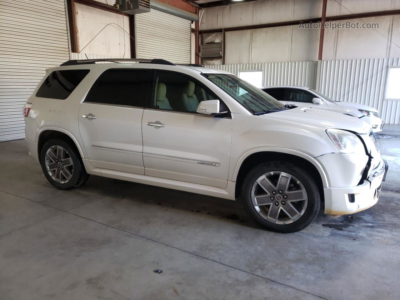 2012 Gmc Acadia Denali White vin: 1GKKRTED9CJ285540