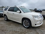 2012 Gmc Acadia Denali White vin: 1GKKRTED9CJ323770