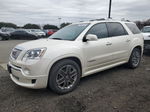 2012 Gmc Acadia Denali White vin: 1GKKRTEDXCJ369107