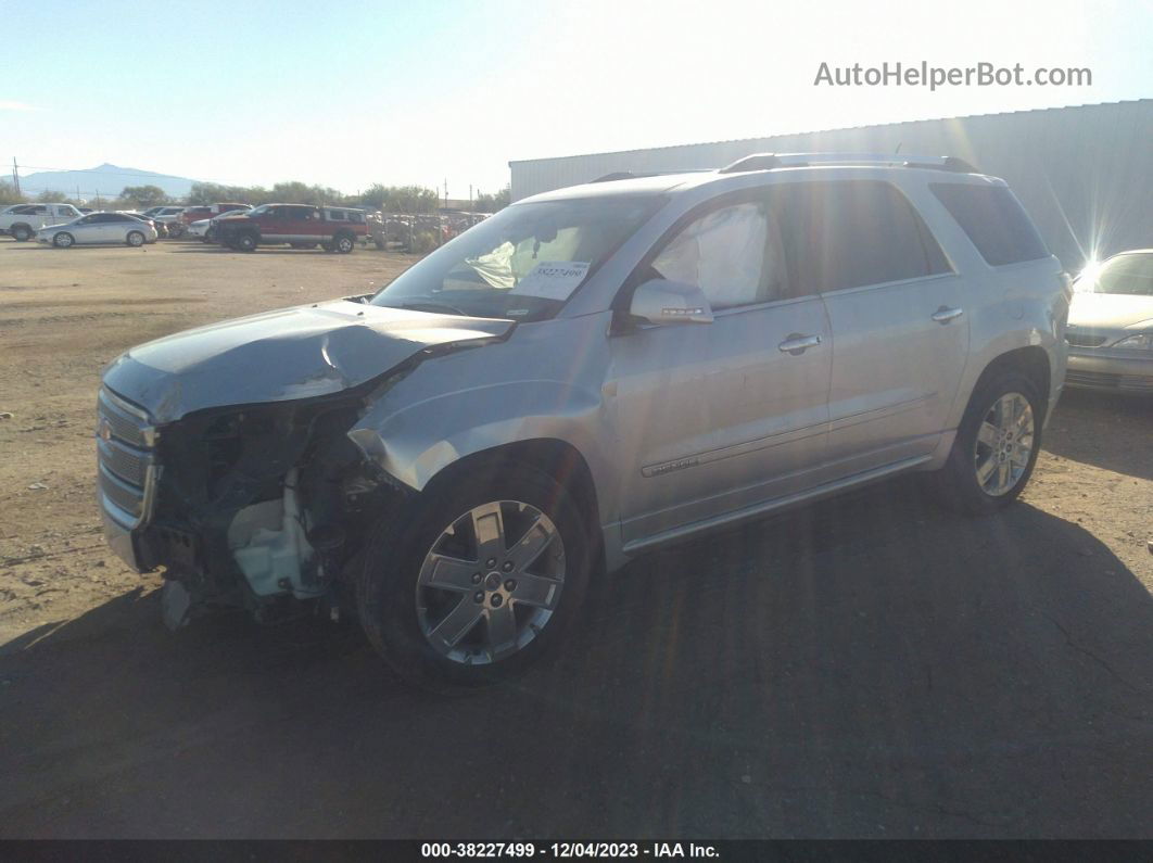 2014 Gmc Acadia Denali Silver vin: 1GKKRTKD0EJ123206