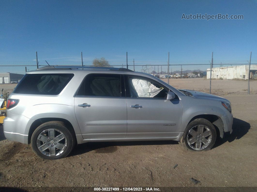 2014 Gmc Acadia Denali Silver vin: 1GKKRTKD0EJ123206