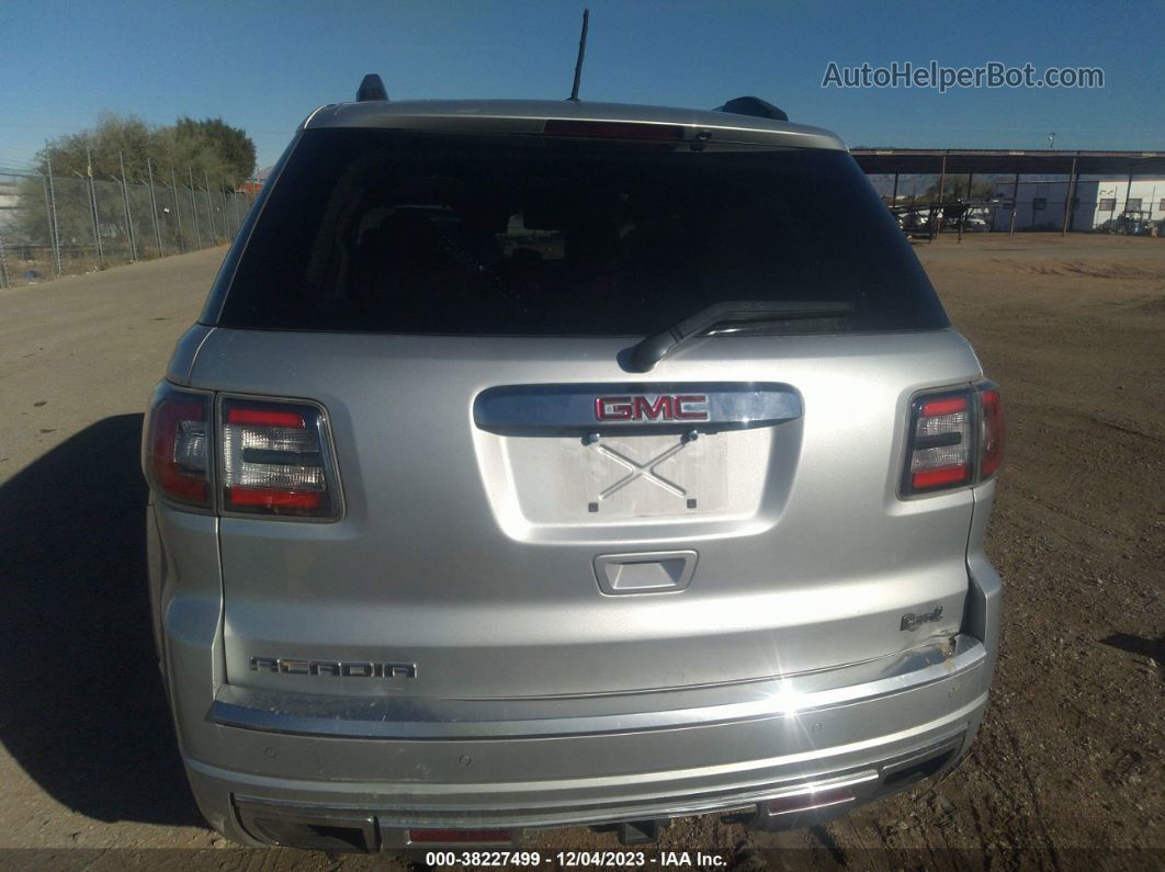 2014 Gmc Acadia Denali Silver vin: 1GKKRTKD0EJ123206