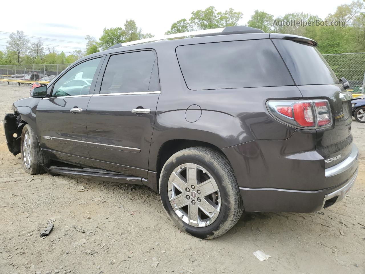 2014 Gmc Acadia Denali Black vin: 1GKKRTKD0EJ196818