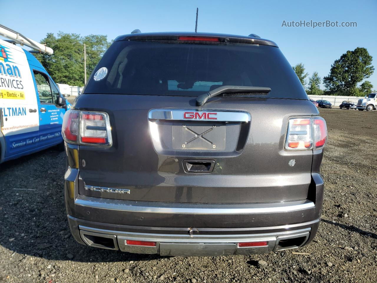 2014 Gmc Acadia Denali Gray vin: 1GKKRTKD0EJ311031