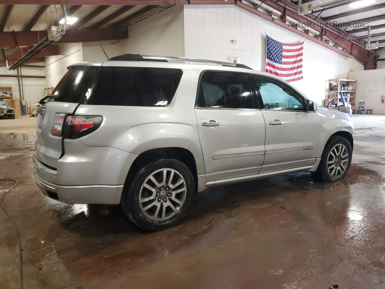 2013 Gmc Acadia Denali Серебряный vin: 1GKKRTKD1DJ118031