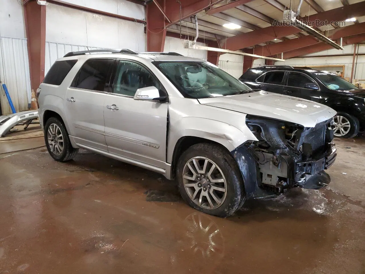 2013 Gmc Acadia Denali Серебряный vin: 1GKKRTKD1DJ118031