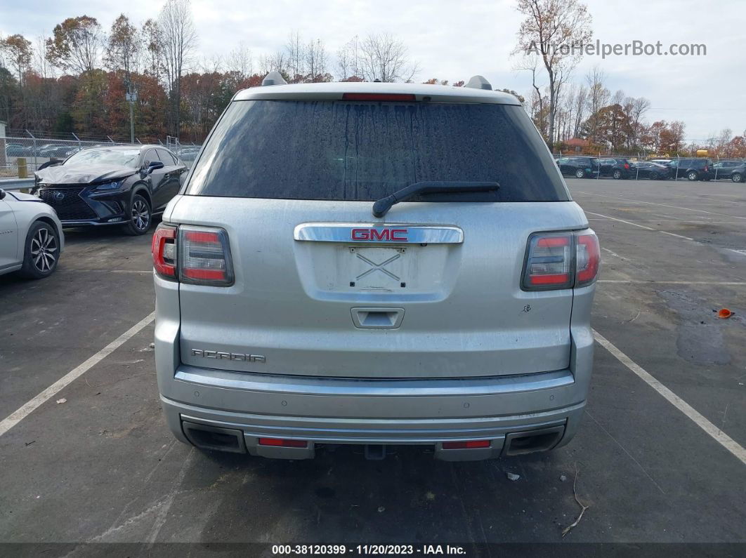 2014 Gmc Acadia Denali Серебряный vin: 1GKKRTKD1EJ121755