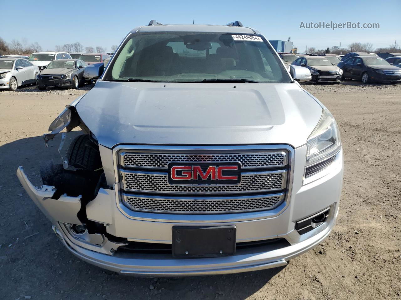 2015 Gmc Acadia Denali Silver vin: 1GKKRTKD1FJ139528