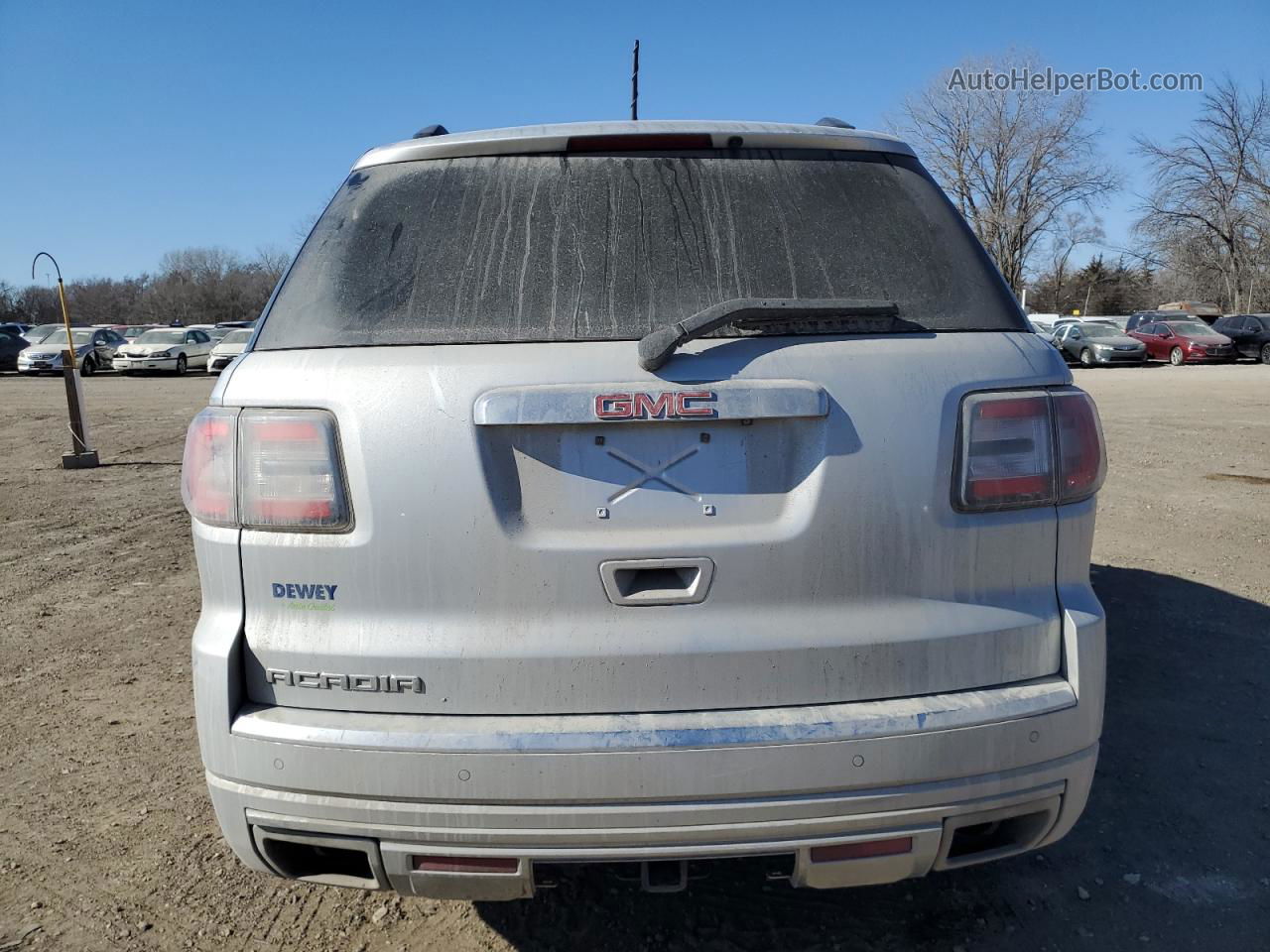 2015 Gmc Acadia Denali Silver vin: 1GKKRTKD1FJ139528