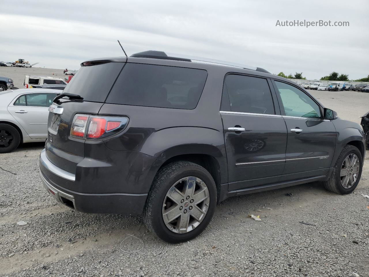 2014 Gmc Acadia Denali Black vin: 1GKKRTKD2EJ268523