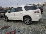 2013 Gmc Acadia Denali White vin: 1GKKRTKD3DJ202562