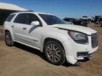 2014 Gmc Acadia Denali White vin: 1GKKRTKD3EJ309550