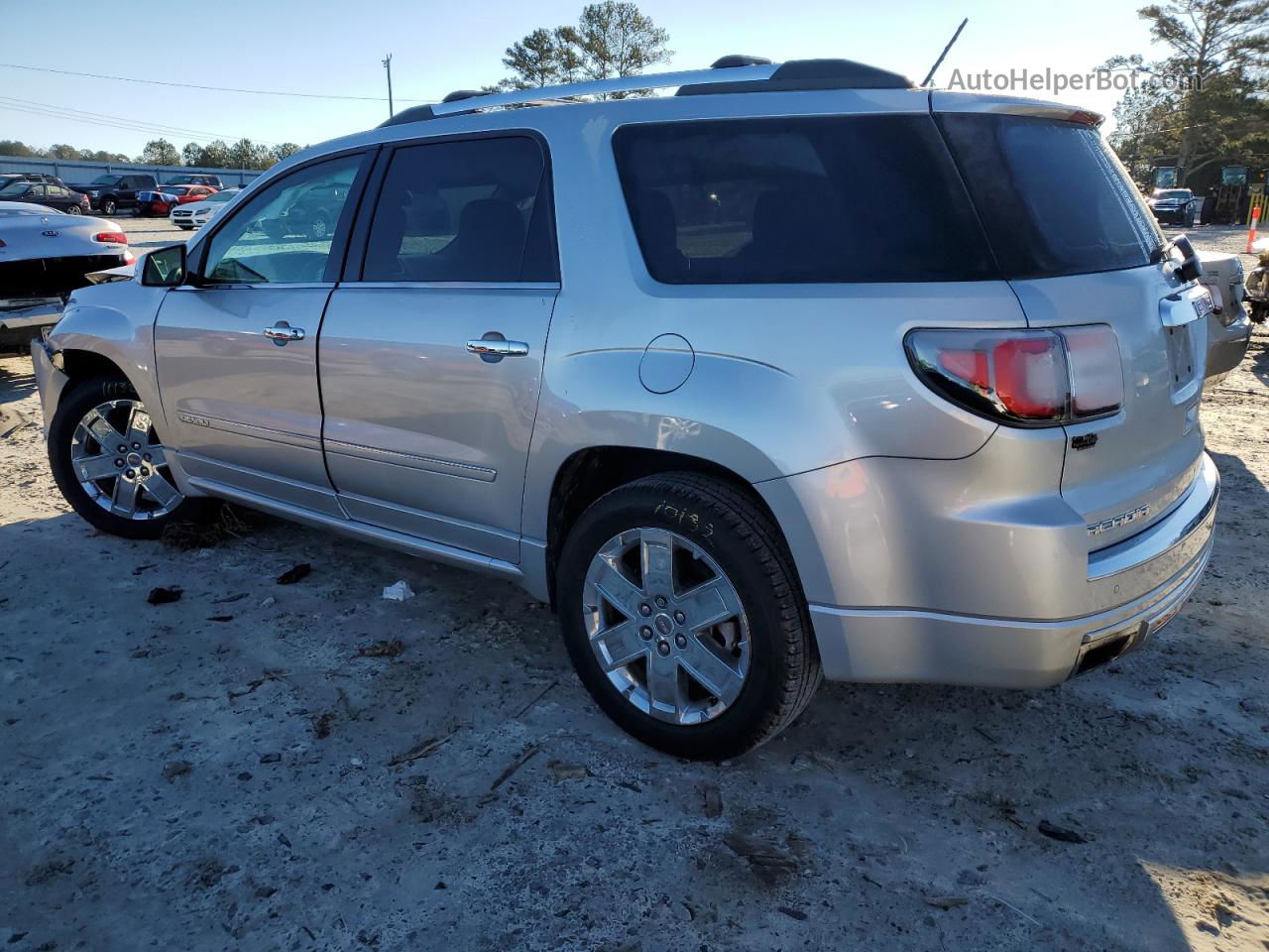 2014 Gmc Acadia Denali Silver vin: 1GKKRTKD4EJ224877